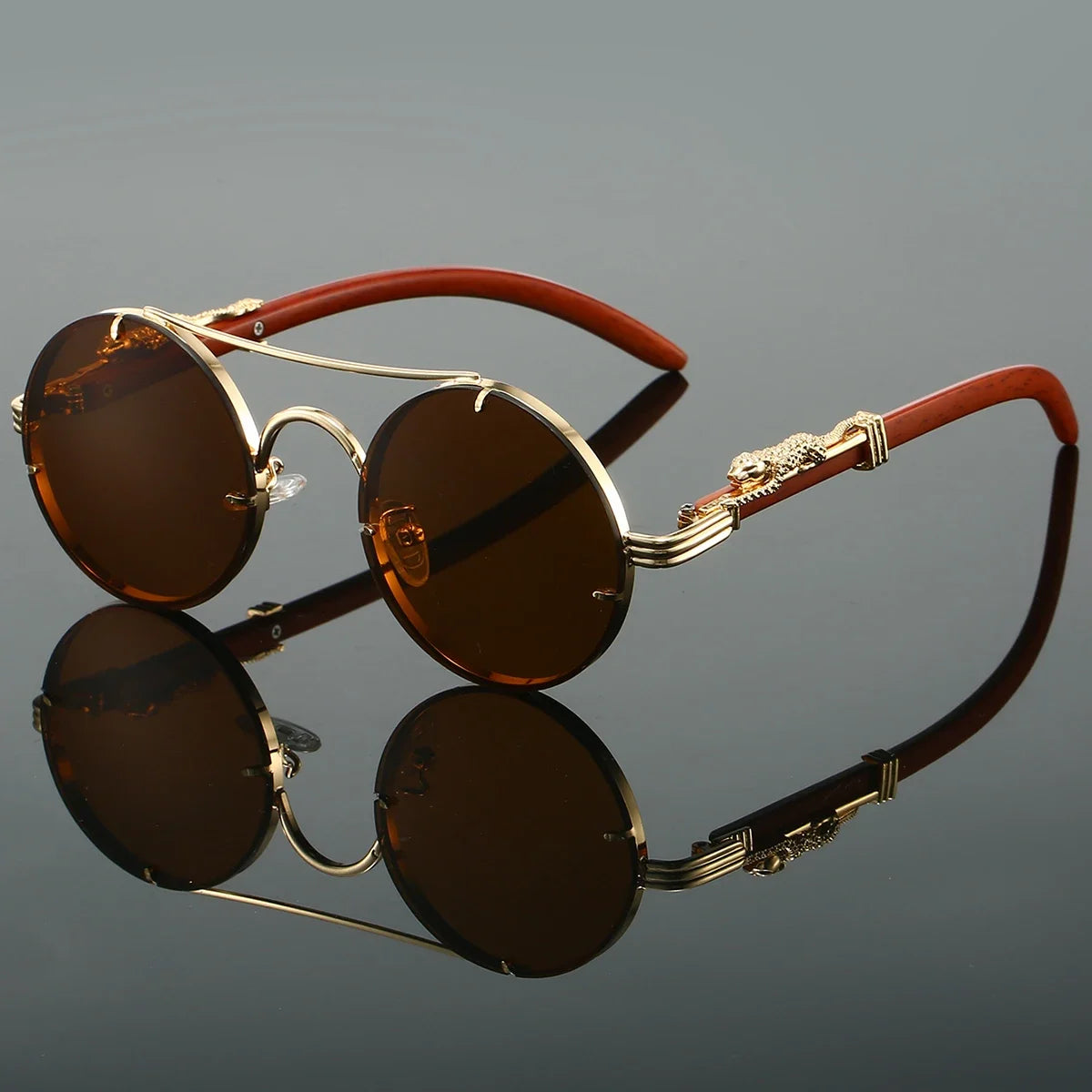 Retro Radiance™ Gradient Round Sunglasses