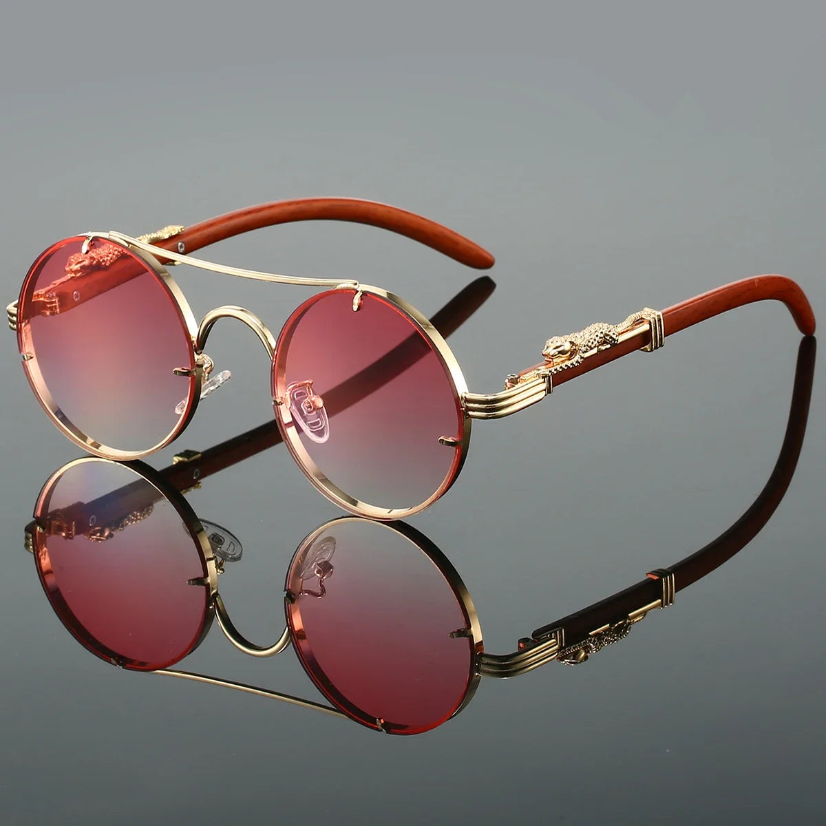 Retro Radiance™ Gradient Round Sunglasses